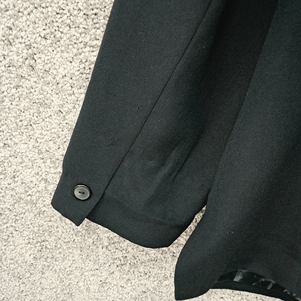 Maggie McNaughton Womens Black Button Blazer Jacket Plus Size 22W Professional - Picture 6 of 10